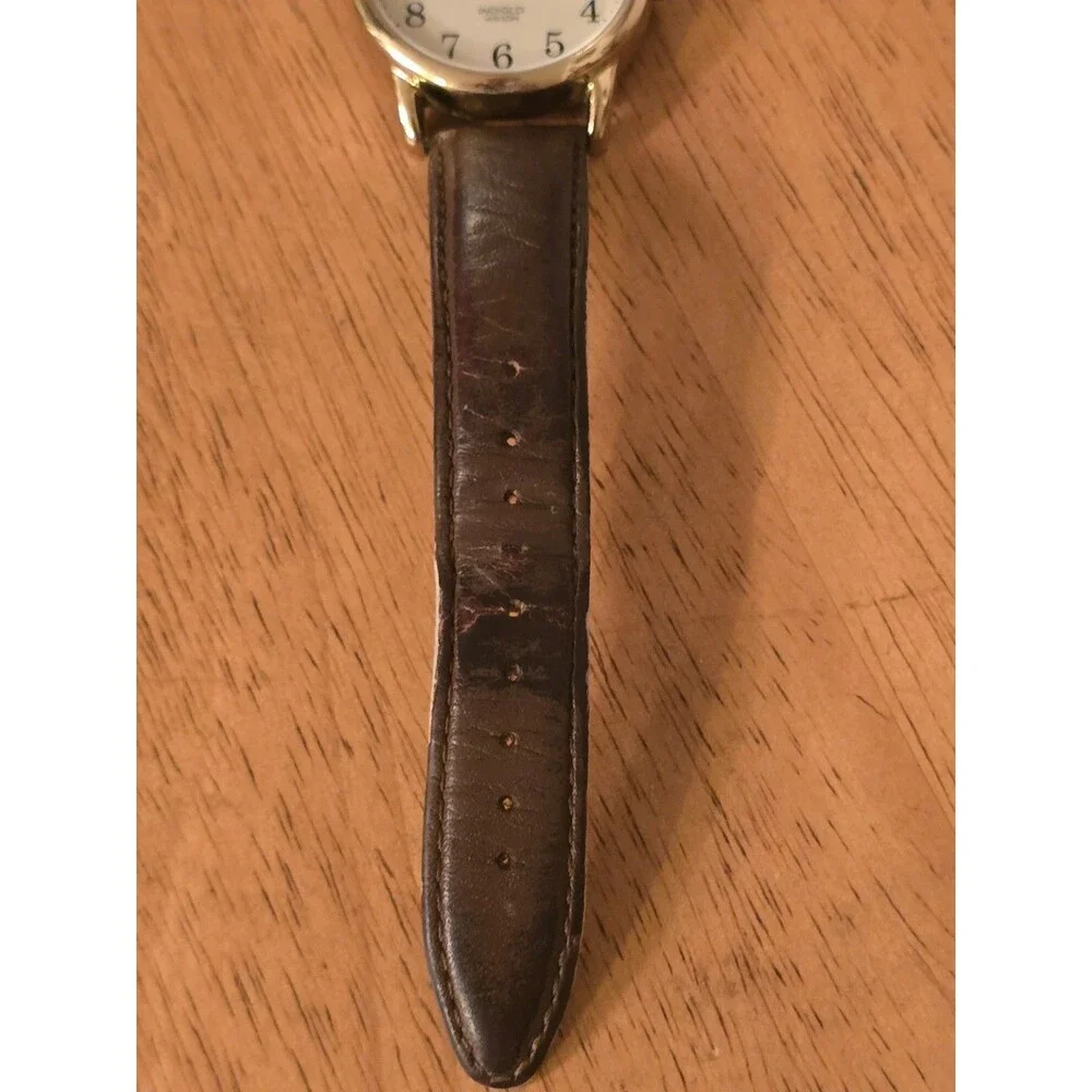 Vintage Timex Easy Reader 38mm Gold-Tone Watch TW2P75800 – Cream Dial – Works!